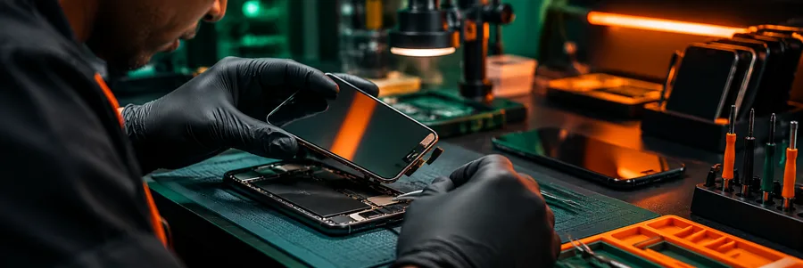 Phone Screen & Display Repair course at TRUSCREN TECH HUB